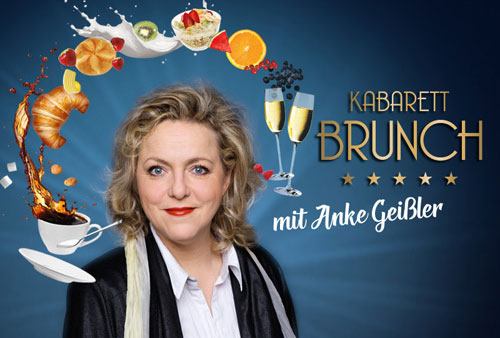 z. B. Kabarett-Brunch mit Anke Geißler