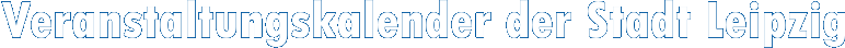 Logo Veranstaltungskalender Leipzig im