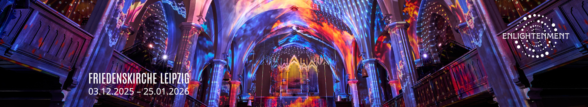 Projektil presents ENLIGHTENMENT in der Friedenskirche Leipzig
