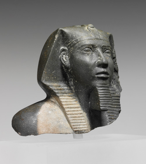 Oberteil einer Statuette des Pharao Chephren, 3. Jt. v. Chr.
