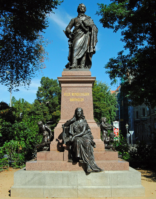 Mendelssohn-Denkmal, Foto: Andreas Schmidt, leipzig.travel