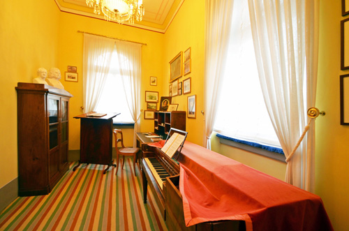 Mendelssohn-Haus, Arbeitszimmer, Foto: Andreas Schmit leipzig.travel