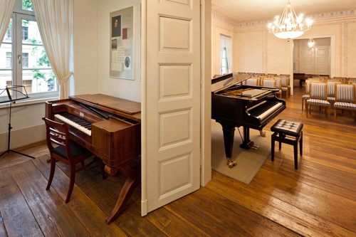 Schumann-Haus, Saal und Nebenraum, Foto: Matthias Knoch