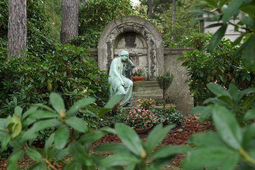 Südfriedhof, Grabdetail, Foto: leipzig-im.de