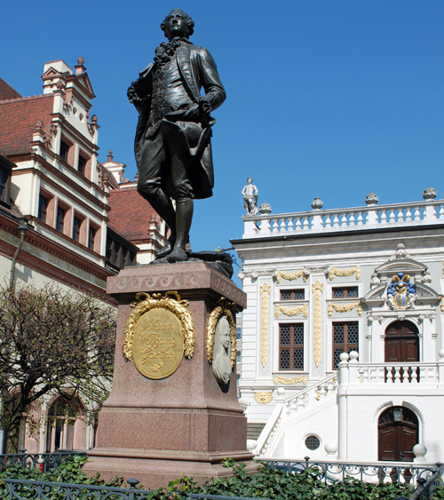 Goethe-Denkmal, Foto: Andreas Schmidt, leipzig.travel