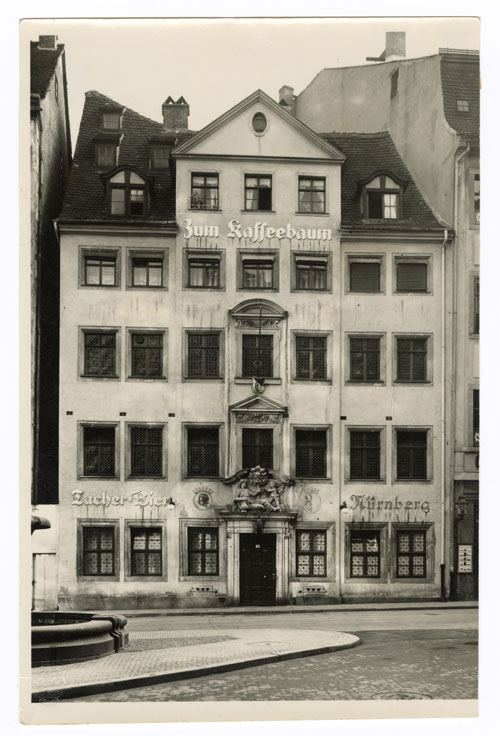 »Zum Kaffeebaum« Foto, um 1924, Inv.-Nr.: 2388 a