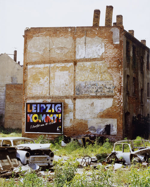 Straßenszene im Seeburgviertel, 1994, © Christoph Sandig