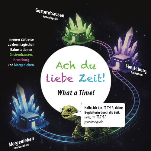 »Ach du liebe Zeit« – Neue interaktive Ausstellung im UNIKATUM Kindermuseum Leipzig, © Grafik: UNIKATUM, Leipzig