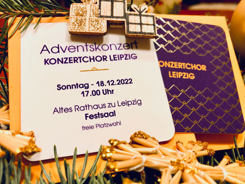 Adventskonzert des Konzertchor Leipzig