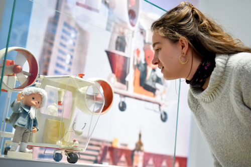 Ausstellungsimpression Unser Sandmännchen in Leipzig, Foto: Markus Scholz