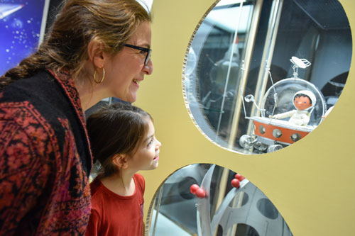 Ausstellungsimpression Unser Sandmännchen in Leipzig, Foto: Markus Scholz