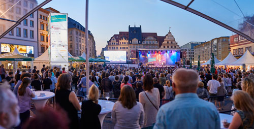 Veranstaltung in Leipzig: »BachStage« auf dem Leipziger Markt