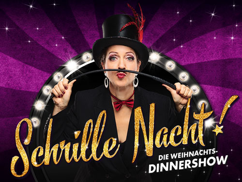 Veranstaltung in/um Leipzig: Weihnachts-Dinnershow: Schrille Nacht