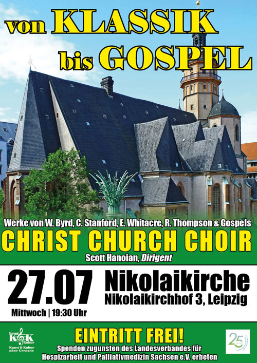 Christ Church Choir (Michigan/USA) »Von Klassik bis Gospel«