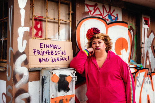 CINDY AUS MARZAHN »Einmal Prinzessin und zurück!«, Foto © Timo Voß