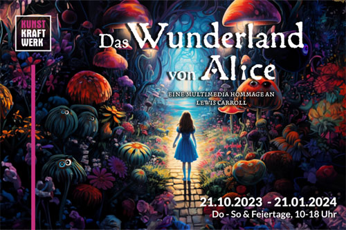 Das Wunderland von Alice im Kunstkraftwerk, Foto: PR