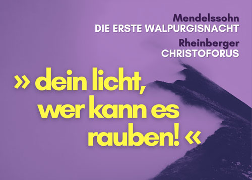 Veranstaltung in Leipzig: »Dein Licht, wer kann es rauben!« – Walpurgisnacht und Christoforus