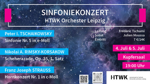 Veranstaltung in/um Leipzig: Zwischen Traum und Wirklichkeit – Sinfoniekonzert des HTWK Orchesters