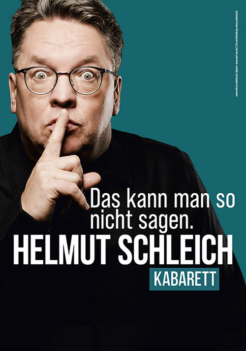 Veranstaltung in/um Leipzig: Helmut Schleich: »DAS KANN MAN SO NICHT SAGEN.«