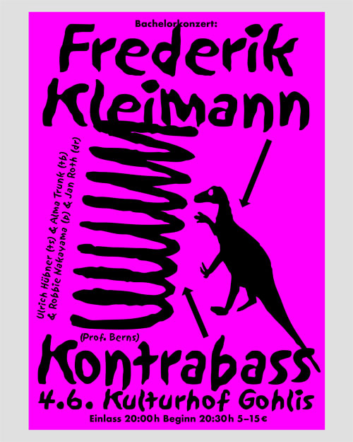 Bachelorkonzert Frederik Kleimann