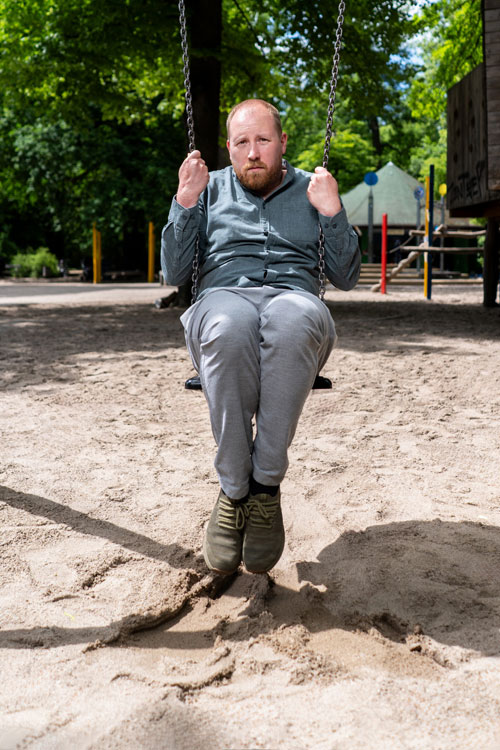 Julius Fischer »Ich hasse Menschen. Eine Fortpflanzung«, Foto © Enrico Meyer