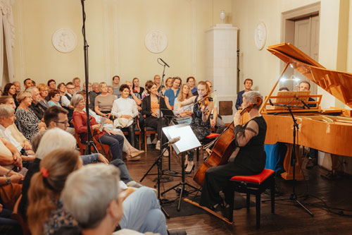 Treffpunkt Salon Léo im Mendelssohn-Haus, Foto © Christian Kern