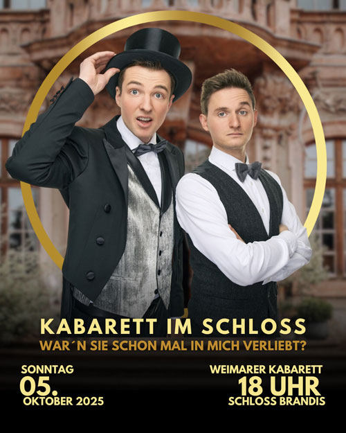 Kabarett im Schloss, Fotoquelle: Schloss Brandis