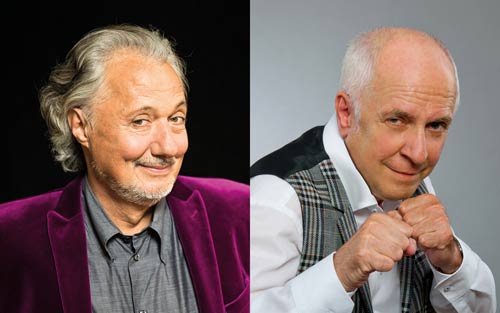 LEGENDEN: Konrad Beikircher, Lothar Bölck, Fotos: Lachmesse e.V.