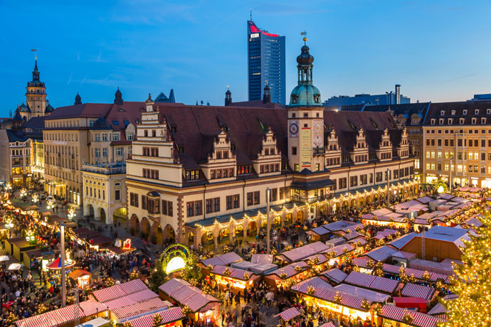 Leipziger Weihnachtsmarkt, Foto: PUNKTUM