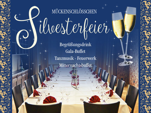Große Silvesterfeier mit Gala-Buffet, Foto: PR