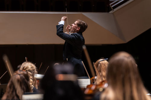 Mahler2 – »Auferstehungssinfonie« dirigiert von Benedikt Kantert, Foto: Junge Kammerphilharmonie Sachsen