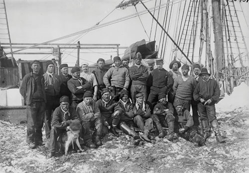 Mannschaft der Gauss Expedition, © Leibnitz Institut für Länderkunde Leipzig 
