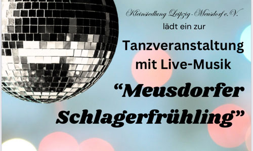 Meusdorfer Schlagerfrühling