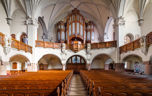 Michaeliskirche, Sauerorgel, Foto: Sebastian Kuhn