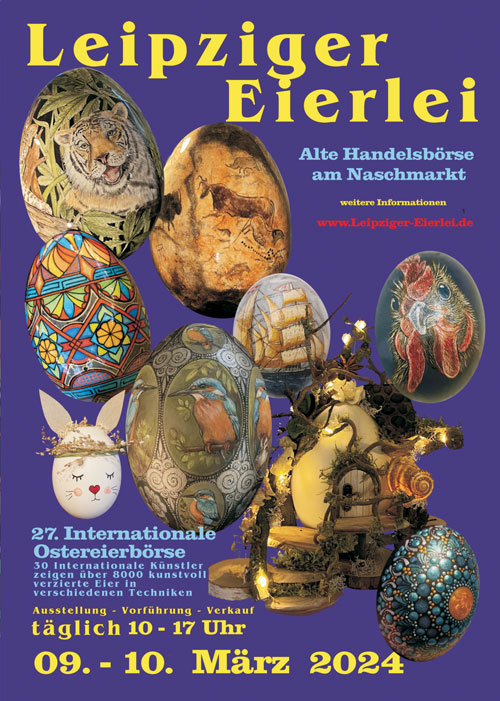 Veranstaltung in Leipzig: Internationale Ostereierbörse »Leipziger Eierlei«