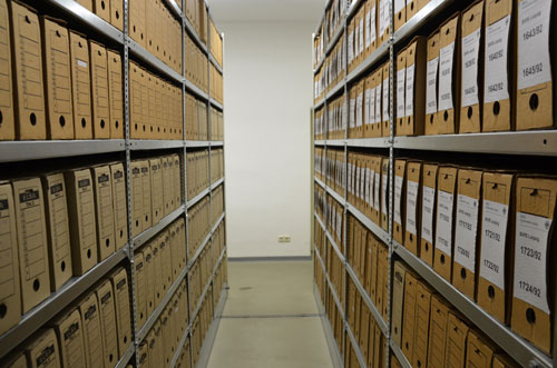 Foto: Bundesarchiv, Archivgut im Bundesarchiv - Stasi-Unterlagen-Archiv Leipzig