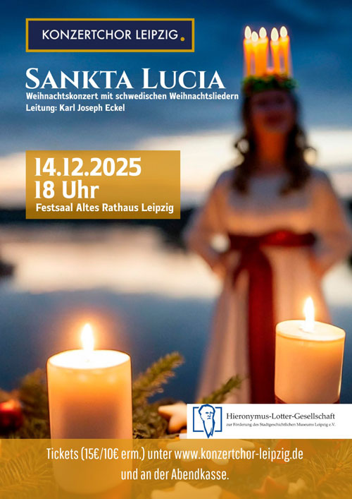 Konzertchor Leipzig mit Schwedischen Weihnachtsliedern