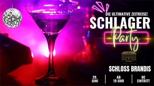 Schlagerparty im Schloss Brandis