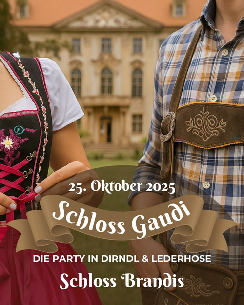 Schloss Gaudi - Die Party in Dirndl & Lederhose, Fotoquelle: Schloss Brandis