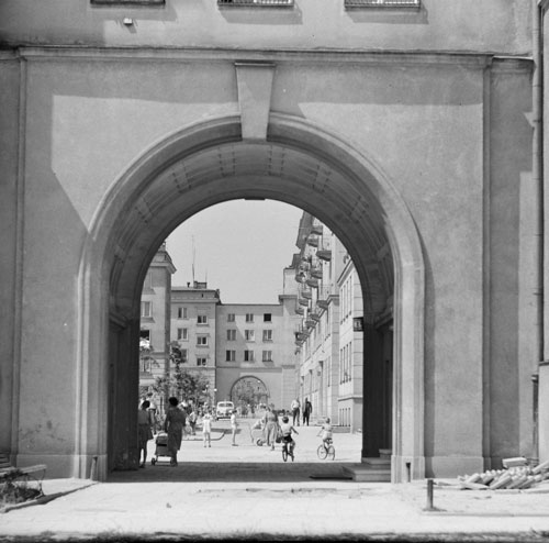 Stalowe-Siedlung in Nowa Huta, 1950er/1960er, Foto: Henryk Hermanowicz: ©  Muzeum Krakowa