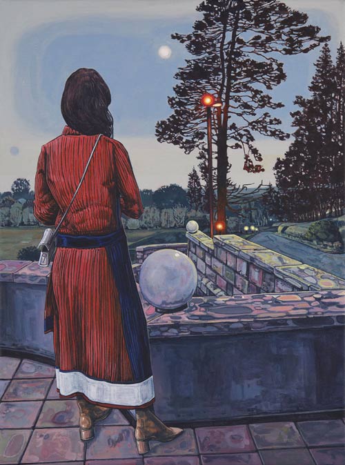 STEN GUTGLÜCK, unknown VIII, 2024 Acryl auf Leinwand 40 x 30