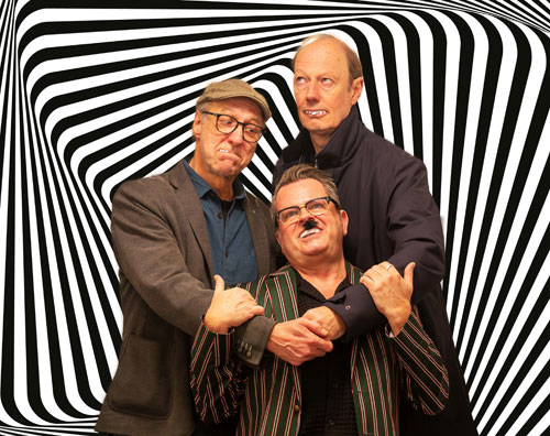 Titanic Boy Group, Gsella, Sonnenborn, Schmitt, Foto by Ch. Scheeff