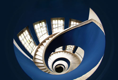 Treppenturm im Grassimuseum, Foto: Helga Schulze-Brinkop