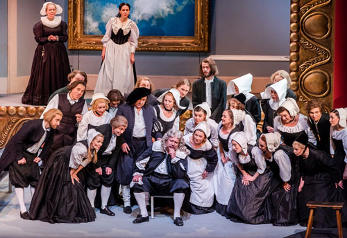 Zar und Zimmermann, Oper Leipzig, © Kirsten Nijhof