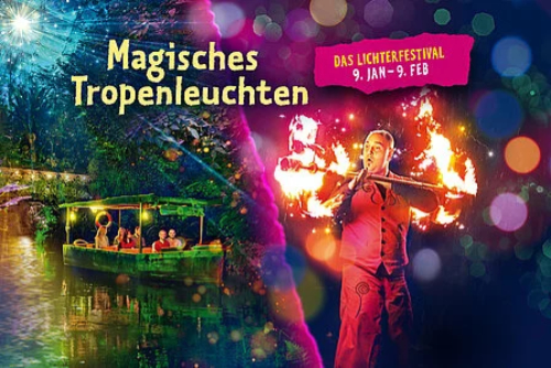 Magisches Tropenleuchten im Zoo Leipzig