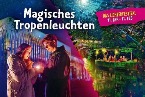 Magisches Tropenleuchten im Zoo Leipzig