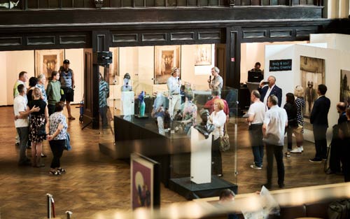 Eröffnung der Ausstellung von Andreu Ginestet