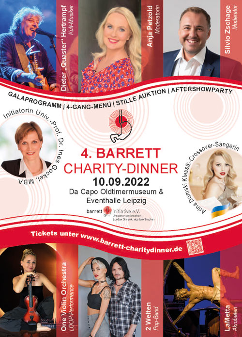 4. Barrett Charity-Dinner am 10. September 2022