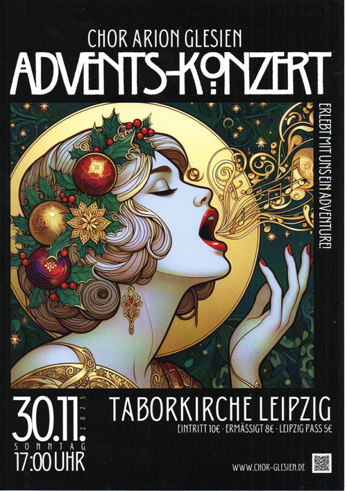 Layout Plakat: CHOR ARION GLESIEN