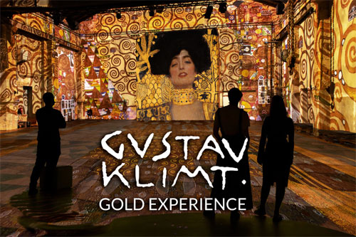 Gustav Klimt – GOLD EXPERIENCE, © Kunstkraftwerk Leipzig